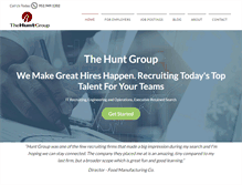 Tablet Screenshot of huntgrp.net